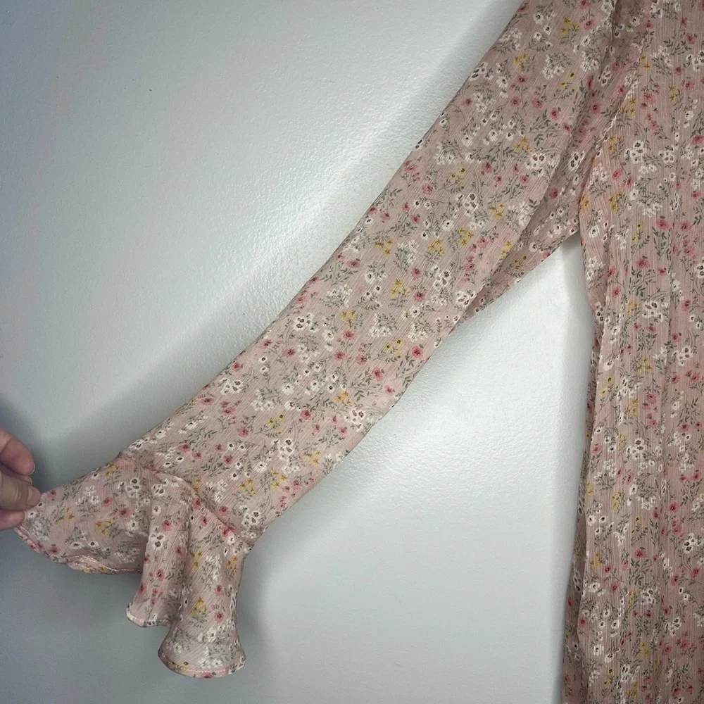 Fanco floral duster